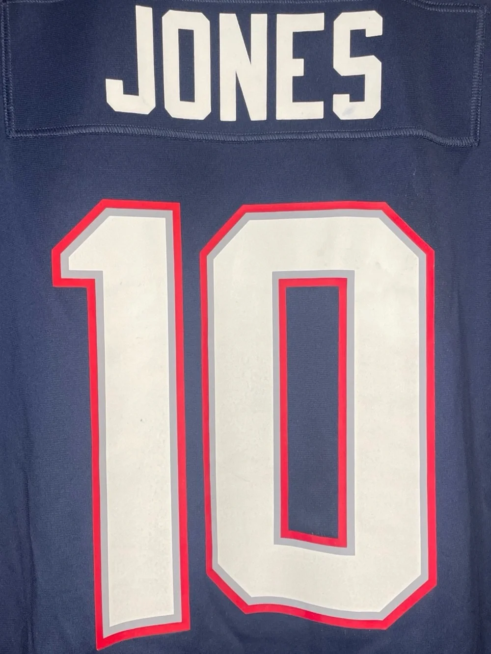 Nike Mac Jones #10 New England Patriots On Field Jersey Men’s L Navy NFL